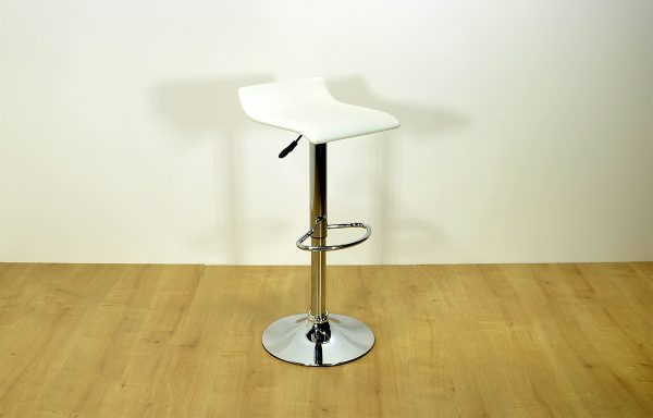 “S” Type Stool White