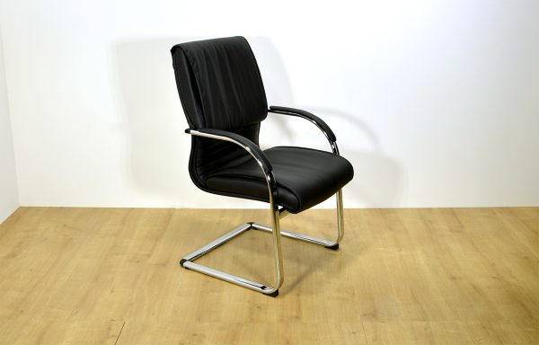 Black Leatherette Chair